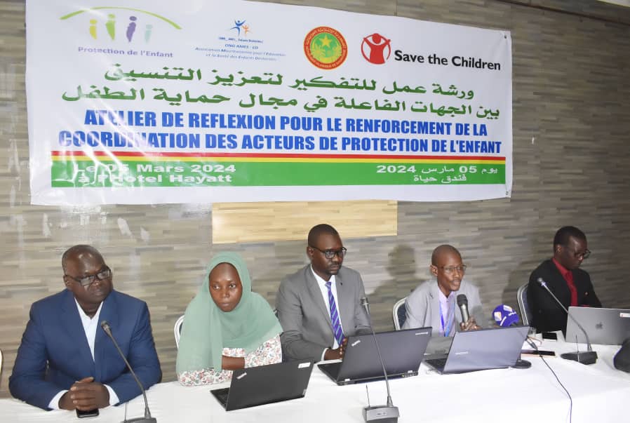 Atelier de réflexion pour le renforcement de la coordination des acteurs de la protection de l&rsquo;enfant en Mauritanie